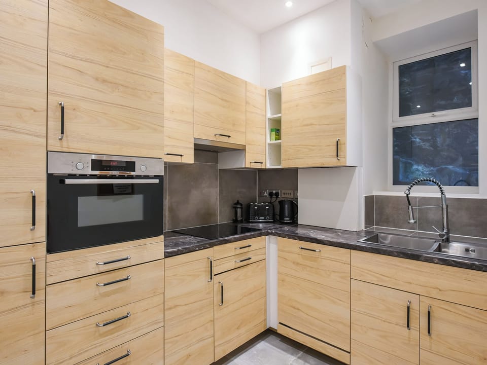 Kitchen | The Lily Apartment 1 - Barmouth Retreats, Barmouth