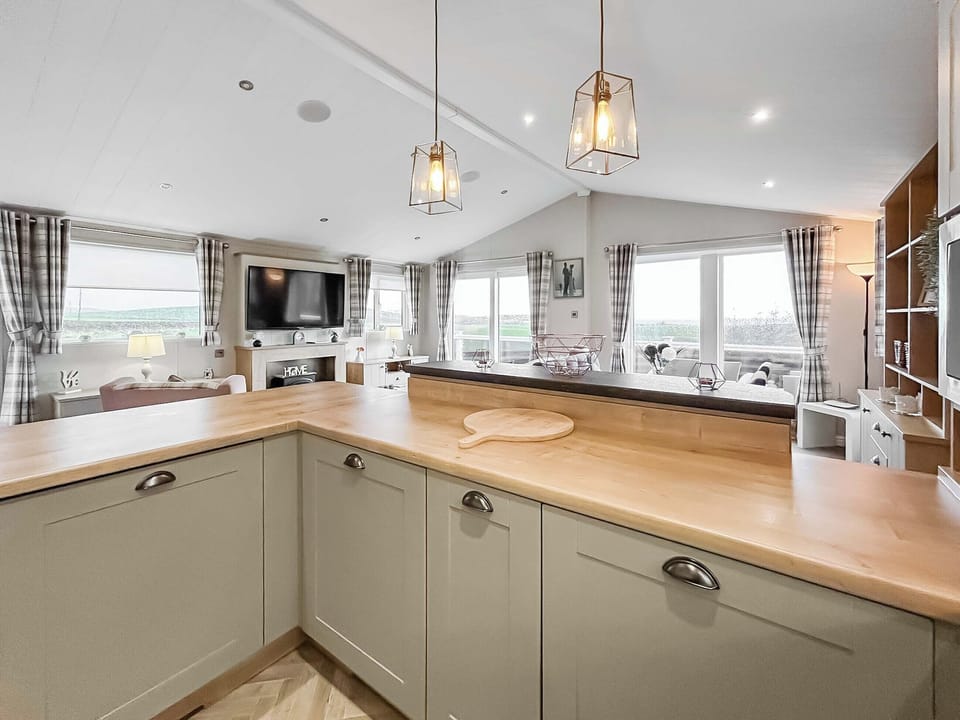 Open plan living space | Turnberry Lodge, Girvan