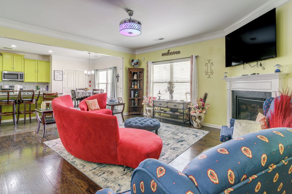 Living Room | Smart TV | 1st Floor