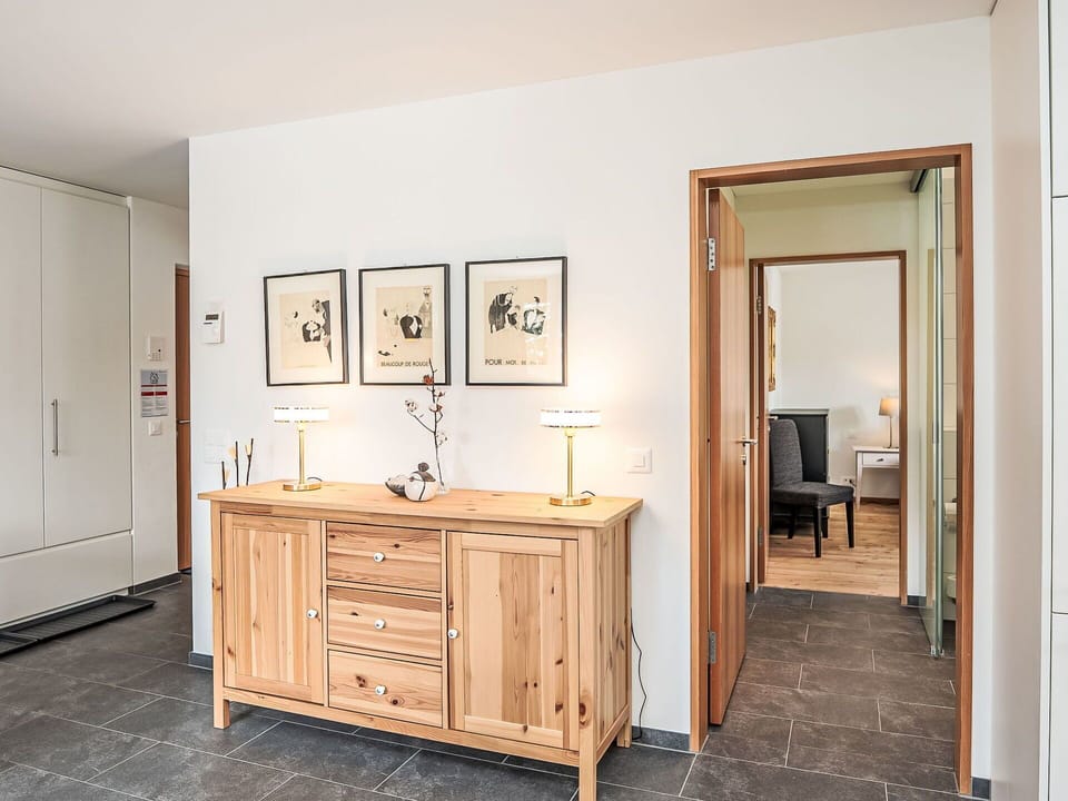Furniture, Flooring, Interior Design, Wood, Wood Flooring, Floor, Cabinetry, Drawer, Lighting, Room