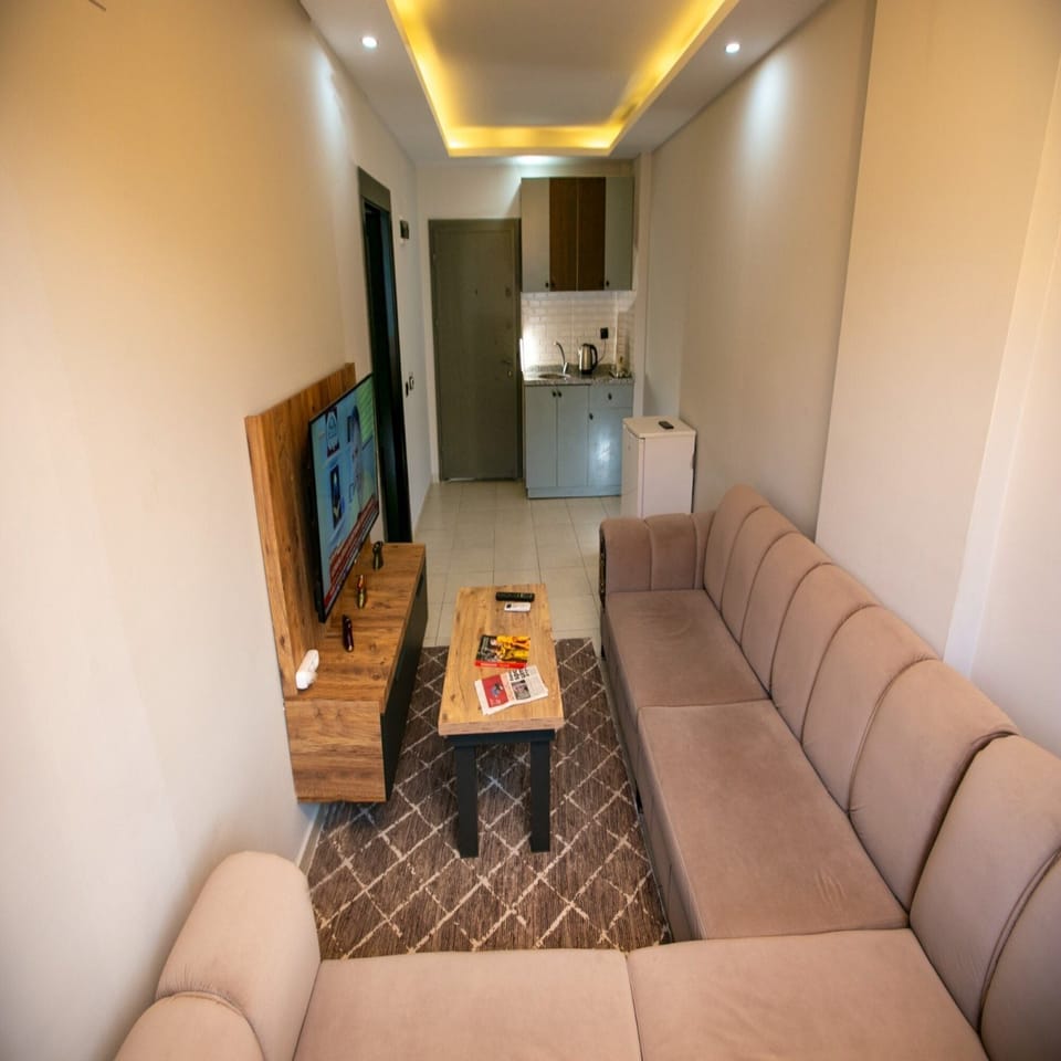 Classic Apartment, City View | Living area