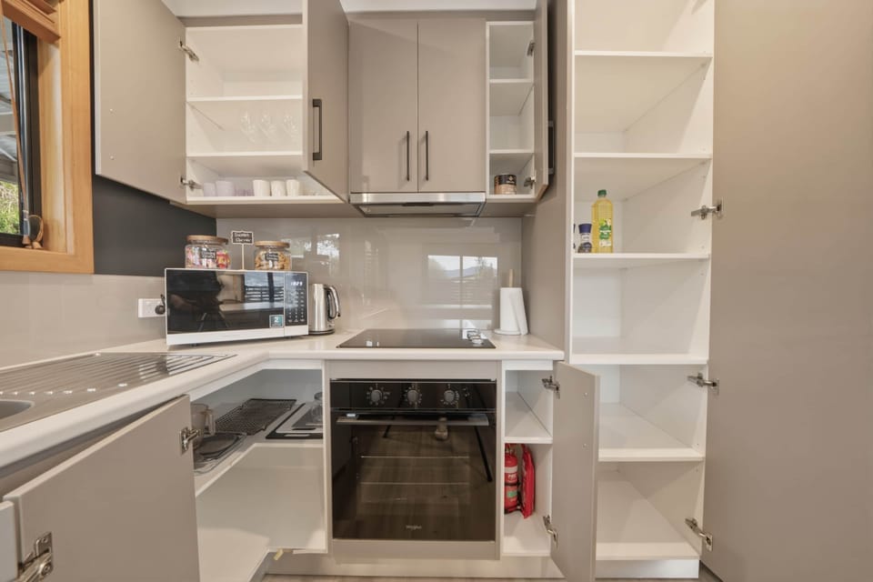 Well stocked kitchen perfect for longer stays