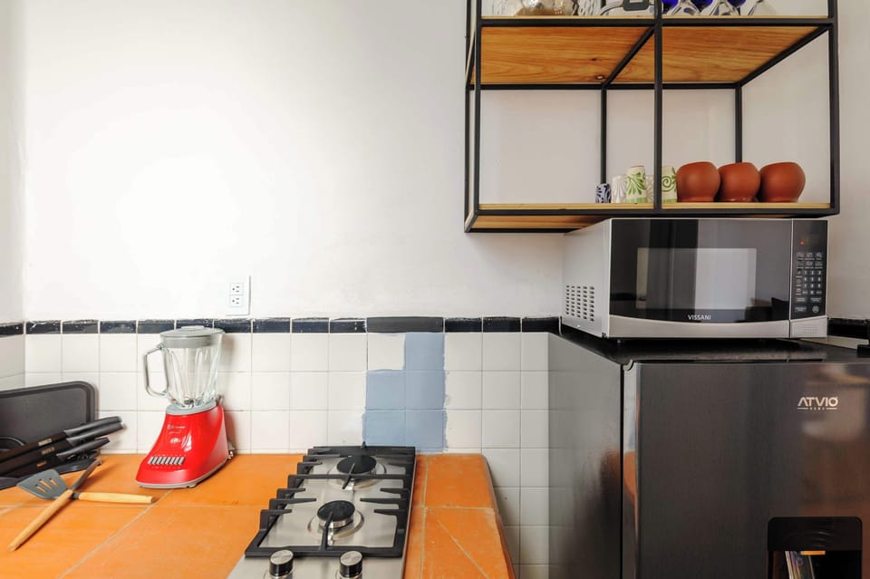 Fully equipped kitchen