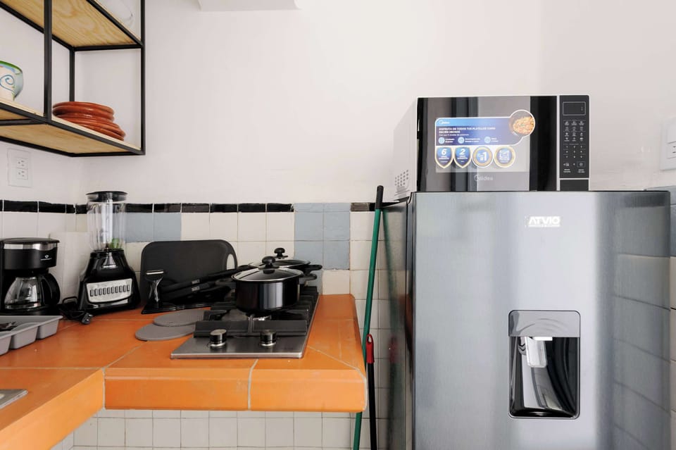 Fully equipped kitchen
