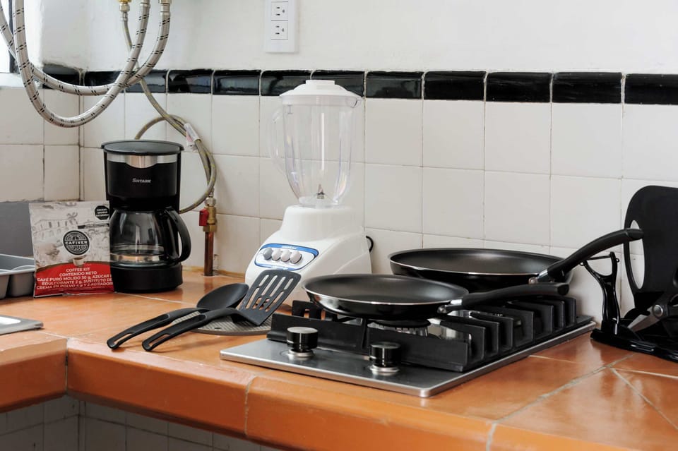Fully equipped kitchen