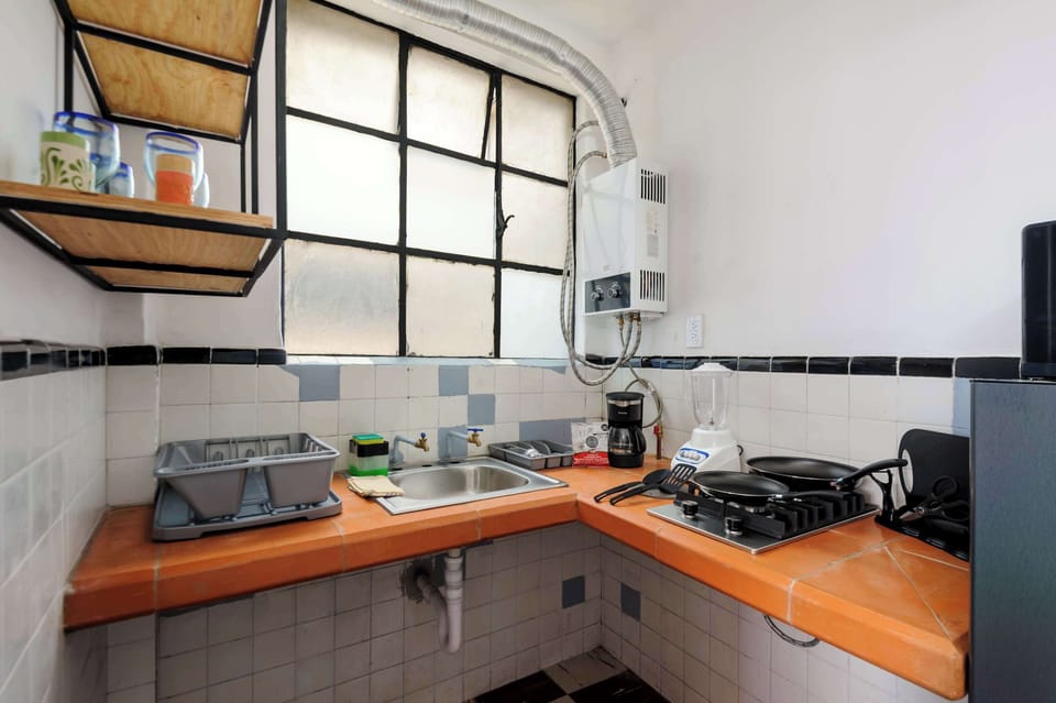 Fully equipped kitchen