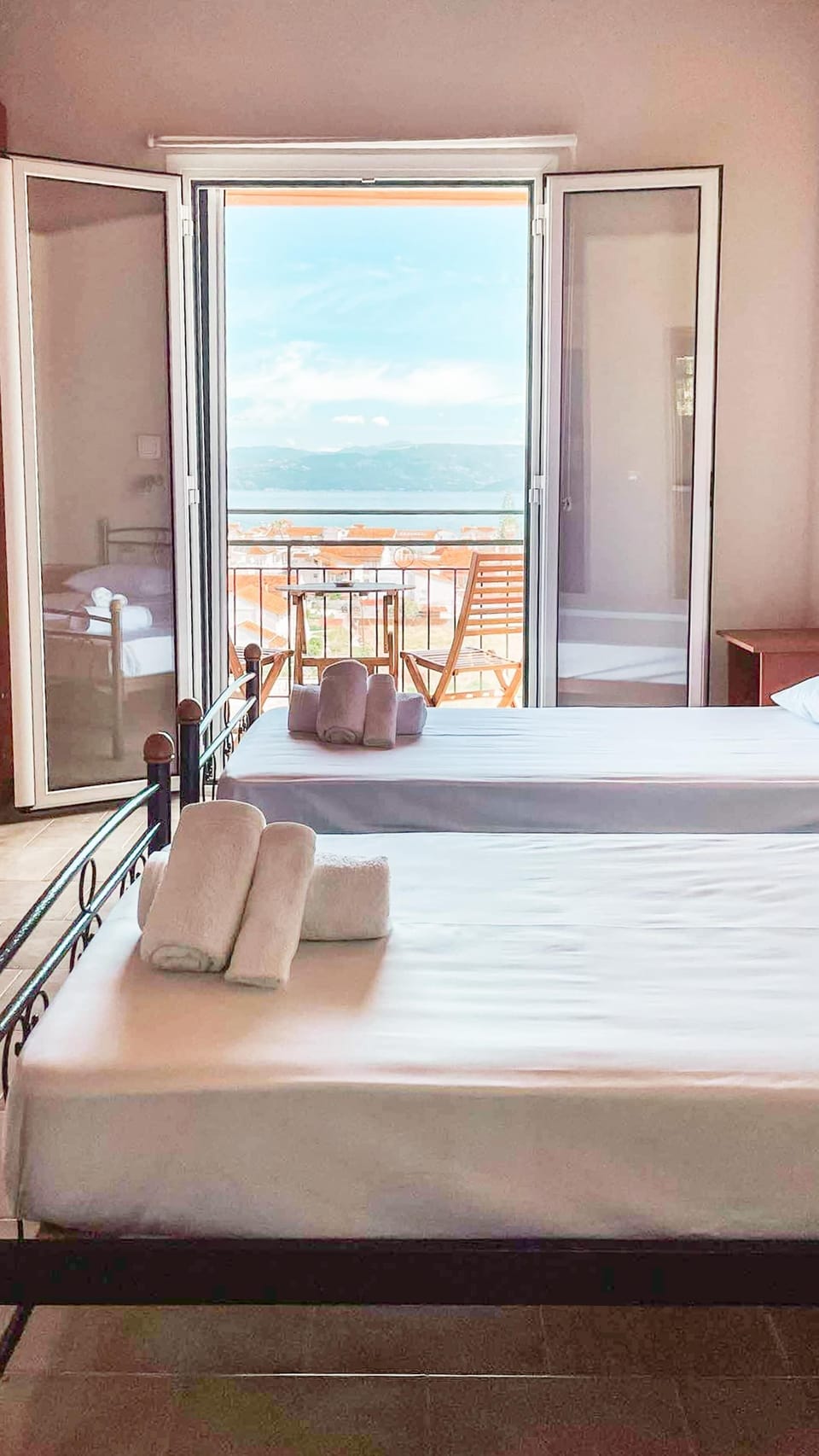 Wake up to natural light and sea views right from your bed.