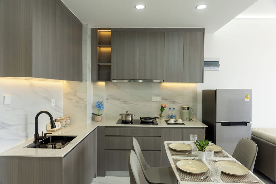 Exclusive Apartment, Balcony, City View | Desk, laptop workspace, free WiFi