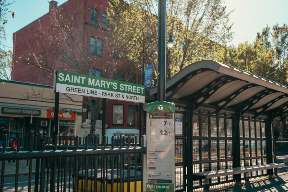 The C line T stop is steps away, jump in and access the entire city