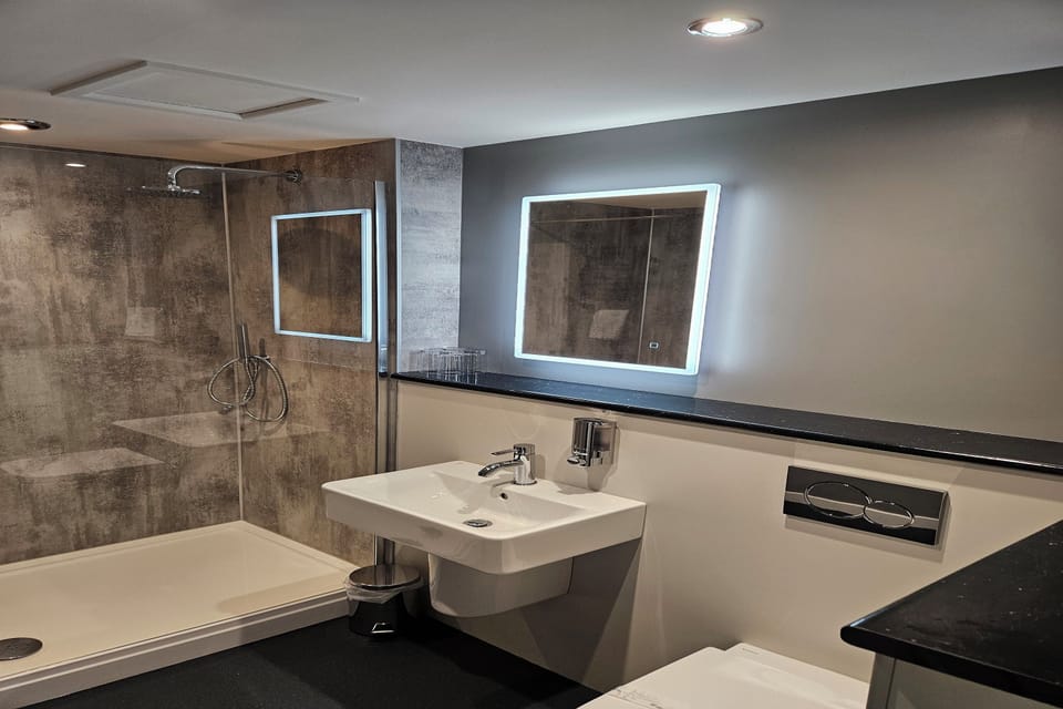 Family Room (2 Adults and 2 Children) | Bathroom | Free toiletries, hair dryer, towels, soap