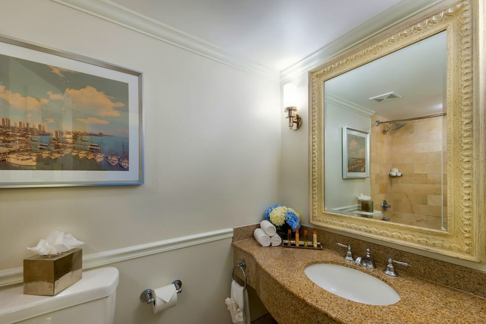 Refresh easily at the polished vanity with plush towel set.