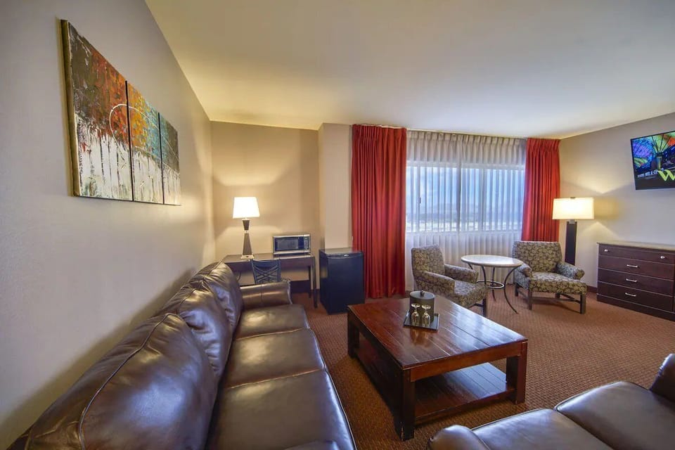 Kick back on the sofa and enjoy a calm evening.