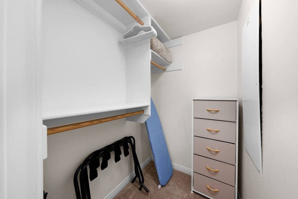 Plenty of closet space