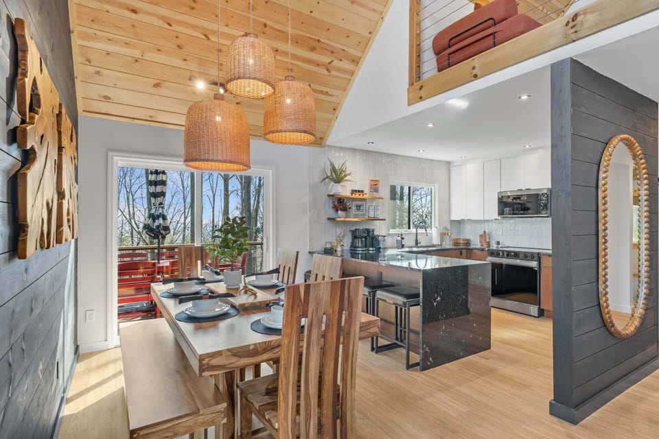 A-Frame Dining/Kitchen