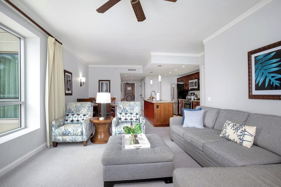 Spacious island-style condo blending modern comforts with tropical elegance. HKK-220