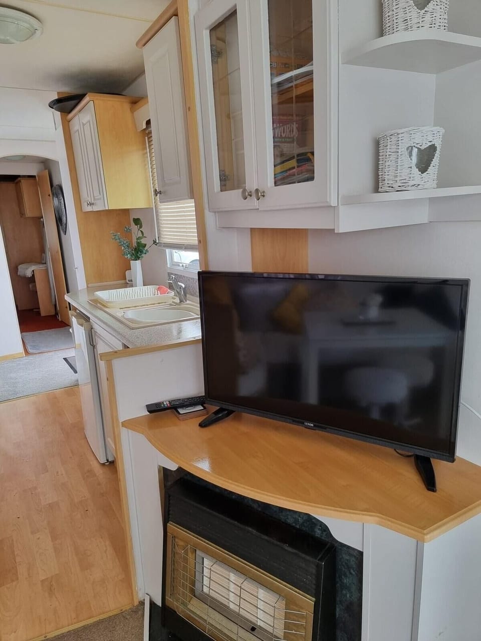 Smart tv in the living room 