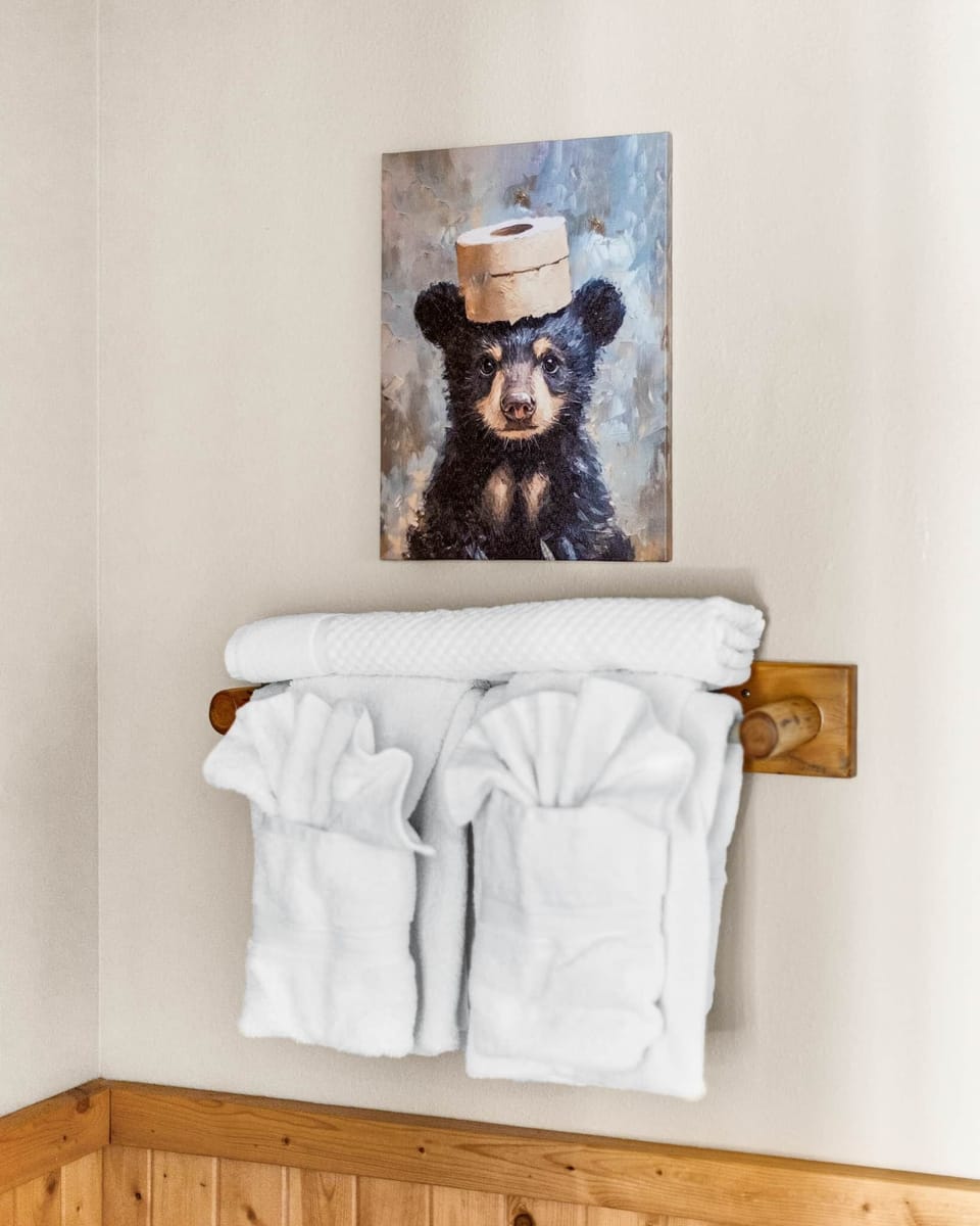 Simple touches, spa-like feel.