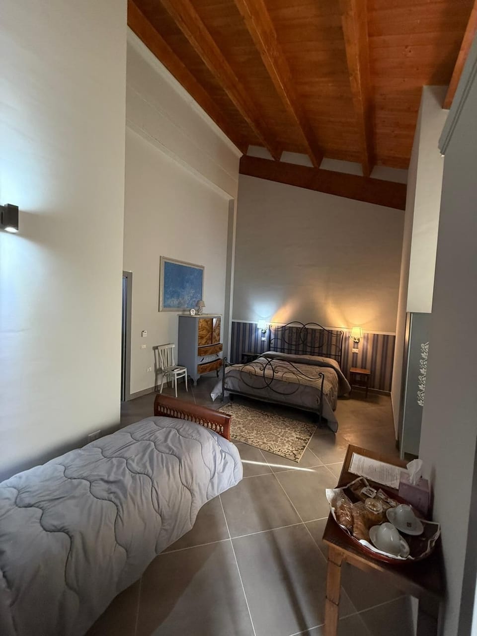 Deluxe Triple Room, Vineyard View | Free minibar, laptop workspace, cribs/infant beds, free WiFi