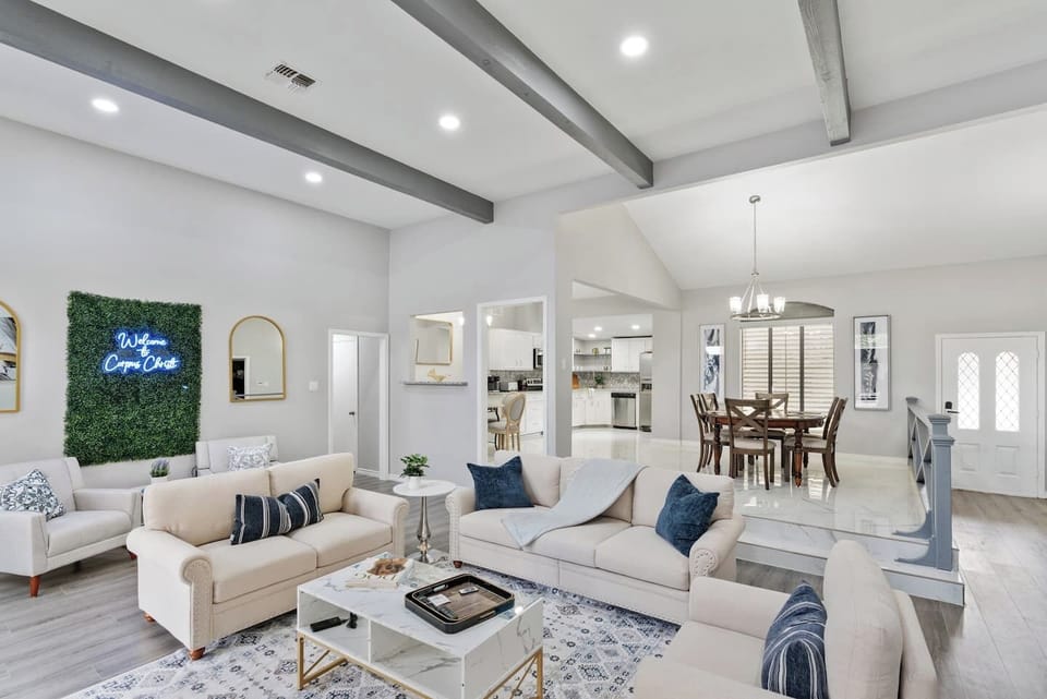 Bright, open-concept living area with abundant natural light and modern finishes.