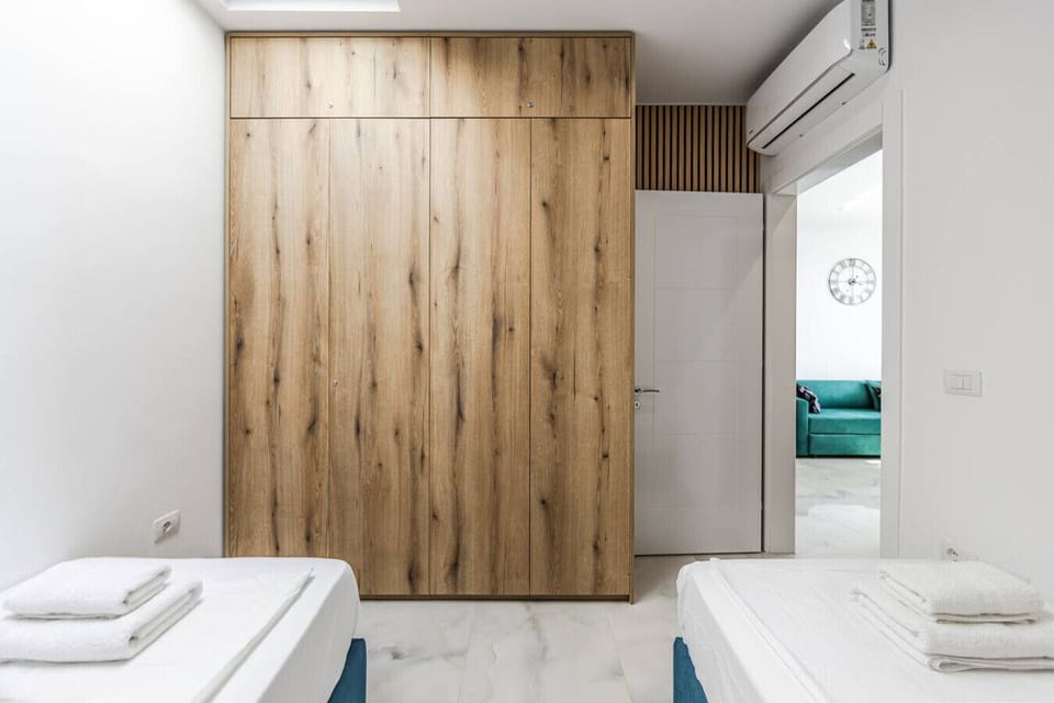 Bedroom 2 with two single beds