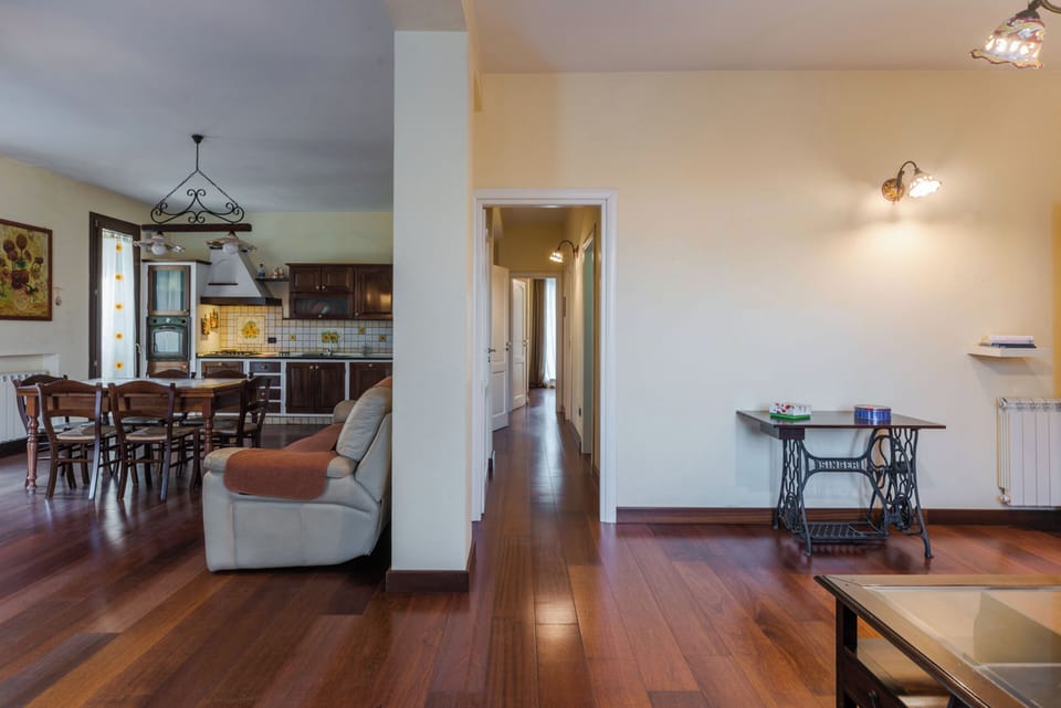 Classic Apartment, Balcony, Partial Sea View | Living area | 30-inch TV with satellite channels