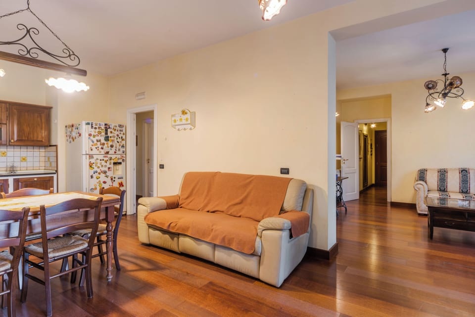 Classic Apartment, Balcony, Partial Sea View | Living area | 30-inch TV with satellite channels