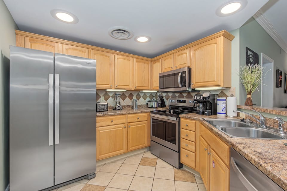 Stainless steel appliances