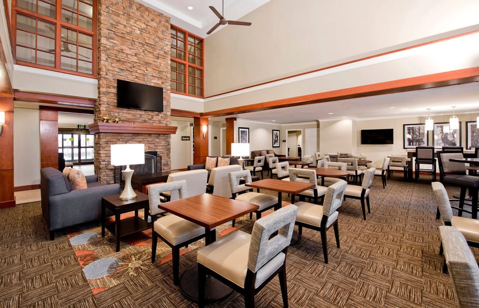 The Great Room — spacious open lounge for relaxing or working.