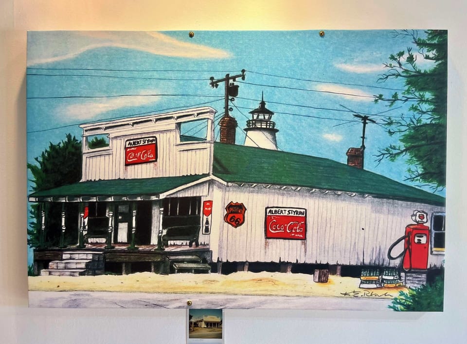 Albert Styron's Store Art