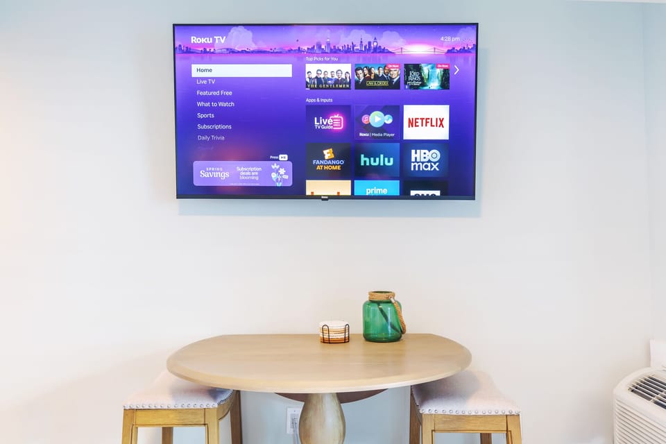 Smart TV to stream your shows and movies