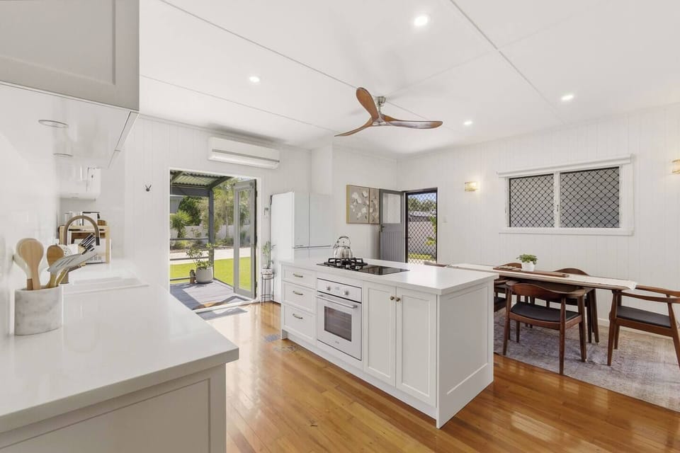 Prepare meals with ease in a bright kitchen that keeps you connected to the heart of the home.