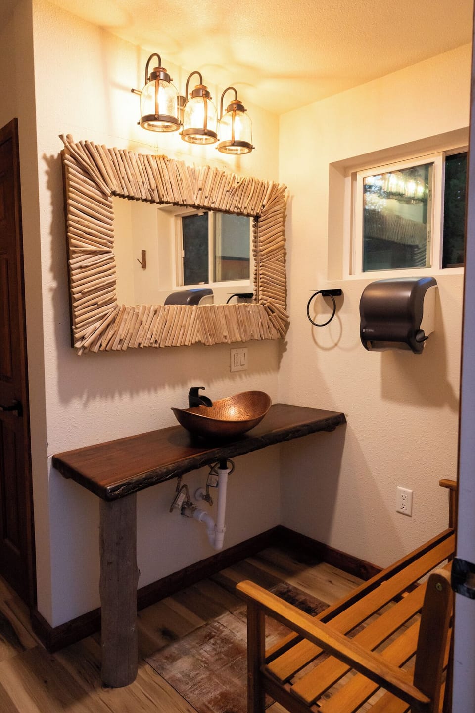 Interior of Community Bath