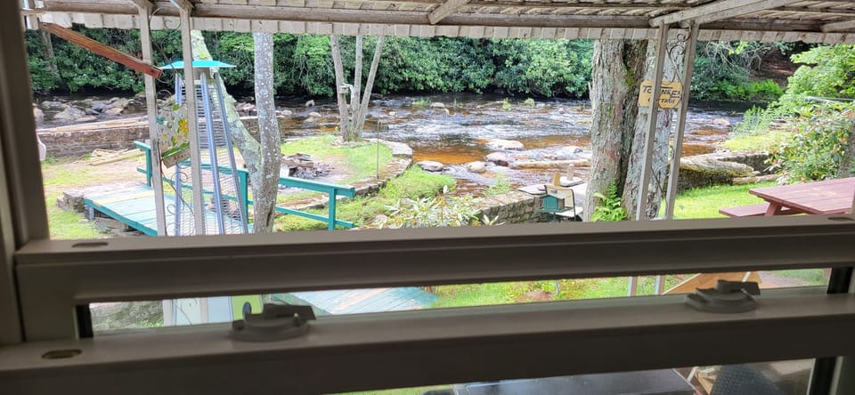 View From the Kitchen and Eating Area