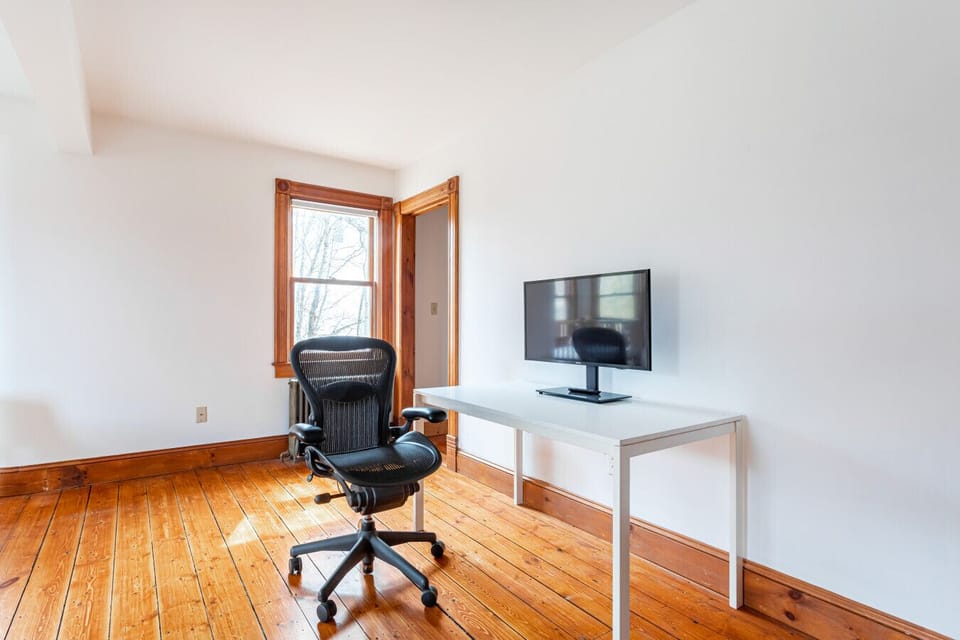 Dedicated workspace, perfect for remote work and catching up on emails