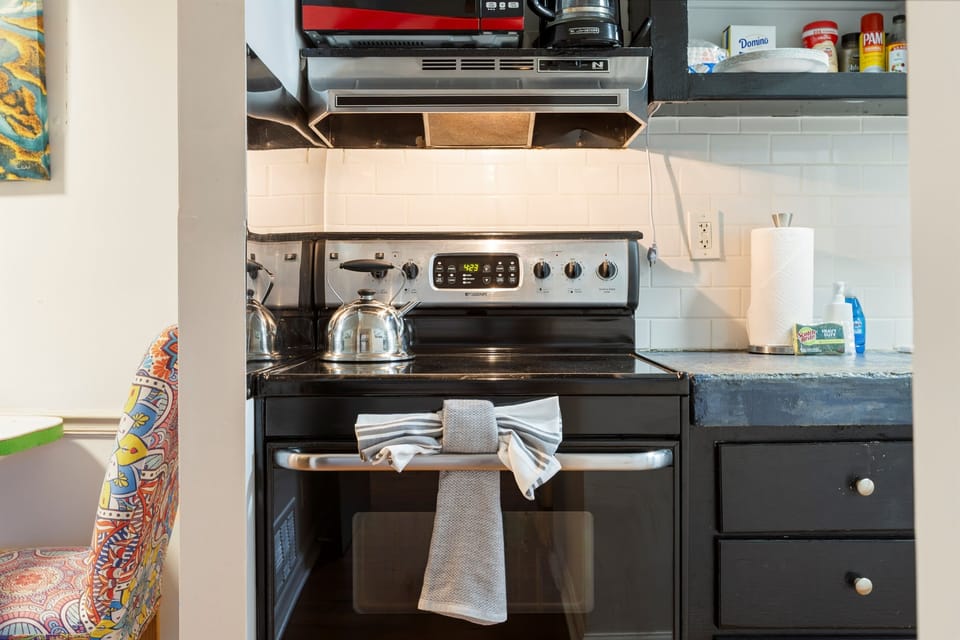 Well-stocked kitchen