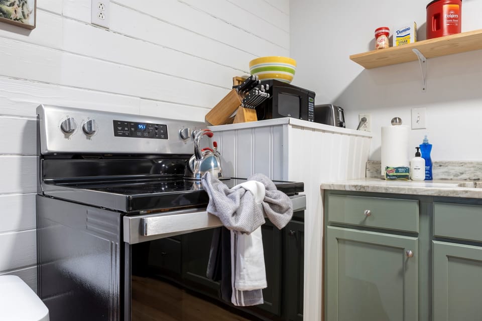 Well-stocked kitchen