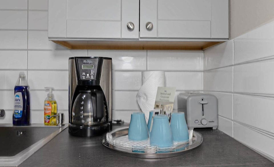 Coffee Machine and Toaster