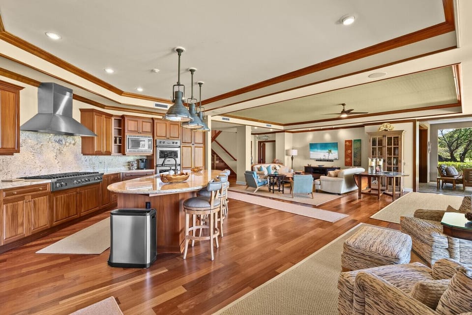 Open Concept Living/Kitchen Area