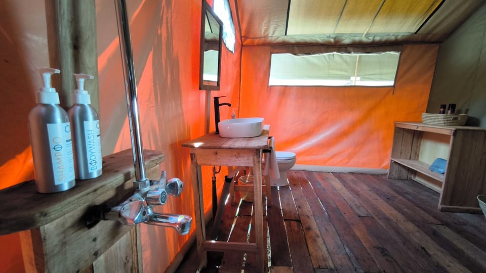 Julia's River Camp Luxury tent in Kenya