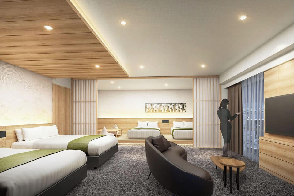 Quadruple Room, Non Smoking | In-room safe, blackout drapes, WiFi (free)