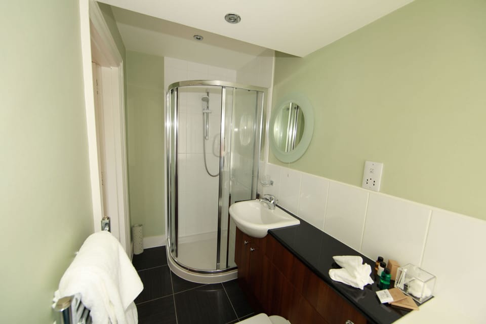 Standard Double Room, 1 Double Bed | Bathroom | Free toiletries, hair dryer, towels