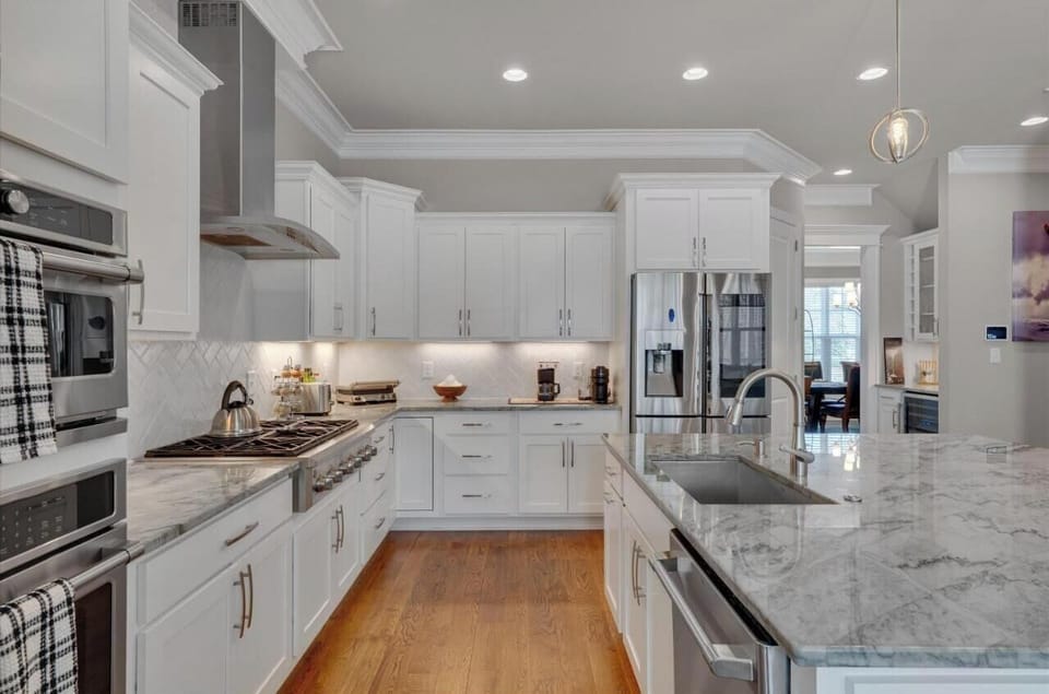 Well-equipped kitchen combining style and functionality to elevate your stay.