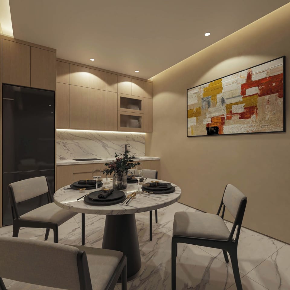 Executive Suite, Balcony, Garden View | Dining