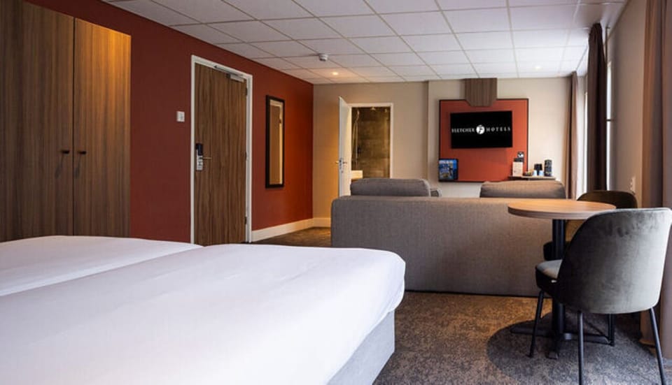 Settle into the lounge area for movies and late-night chats.