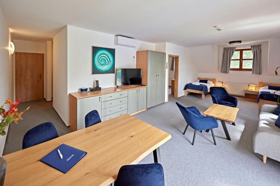 Superior Apartment, Non Smoking | Laptop workspace, WiFi (free), bed sheets