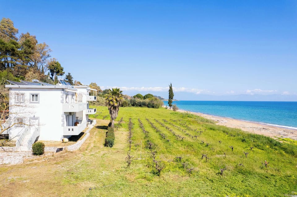 View of the property just a few steps away from the sandy beach 
