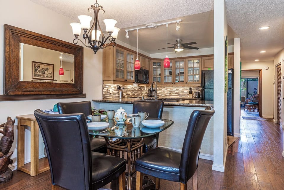 Gather around your elegant dining table - the perfect setting for memorable meals.