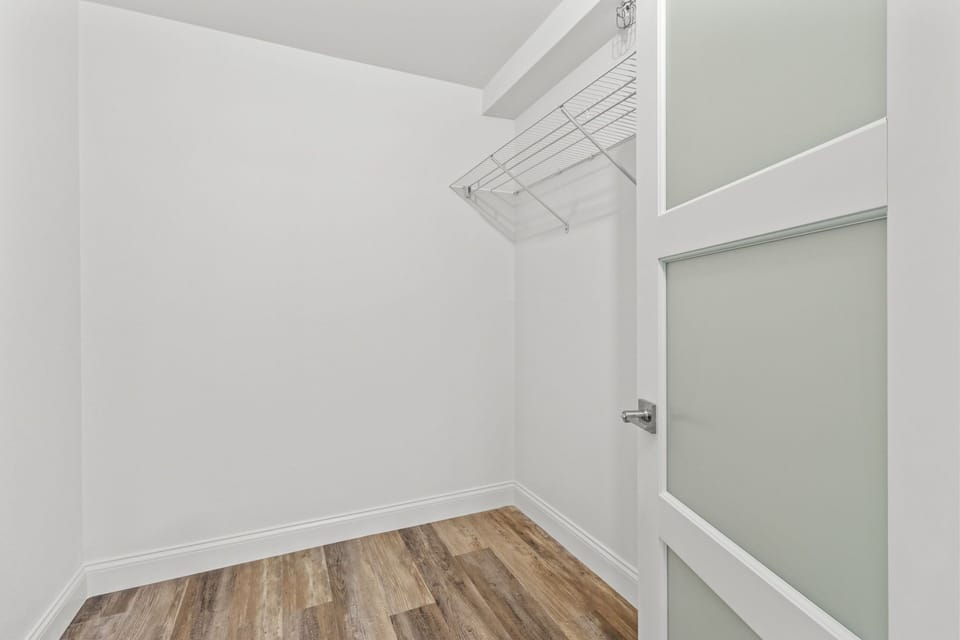 Master walk in closet