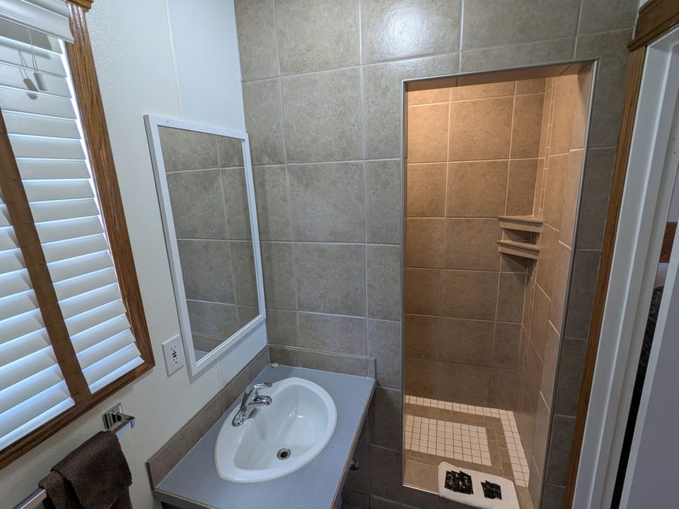 Soap, shampoo, toilet paper