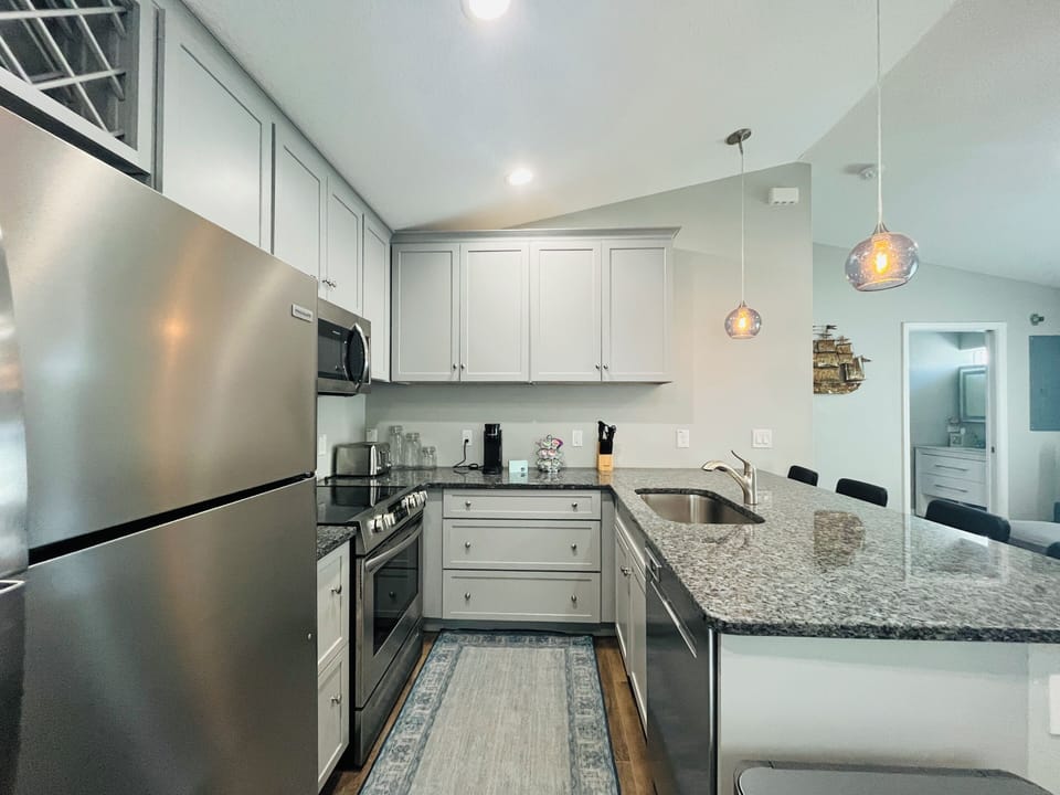 Kitchen area.